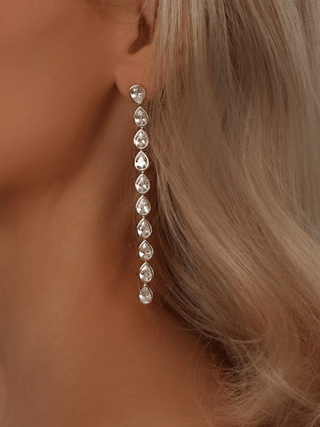 Constance Pear Drop Earrings