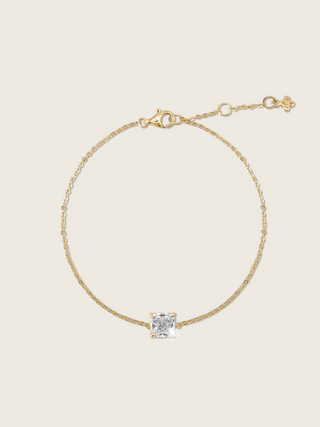 REGINA Princess Cut Square Bracelet