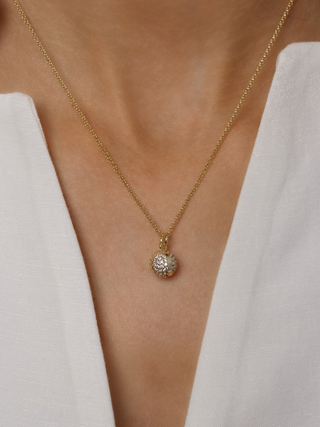 Court Necklace Pavé