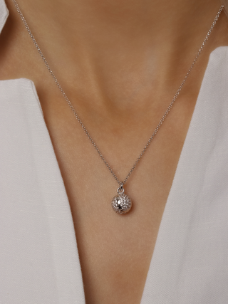 Court Necklace Pavé