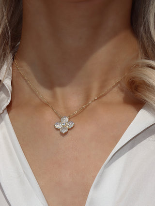 Hydrangea Necklace