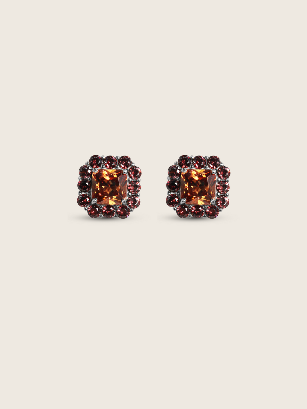 Striped Colorful Isabella Earrings main image 0
