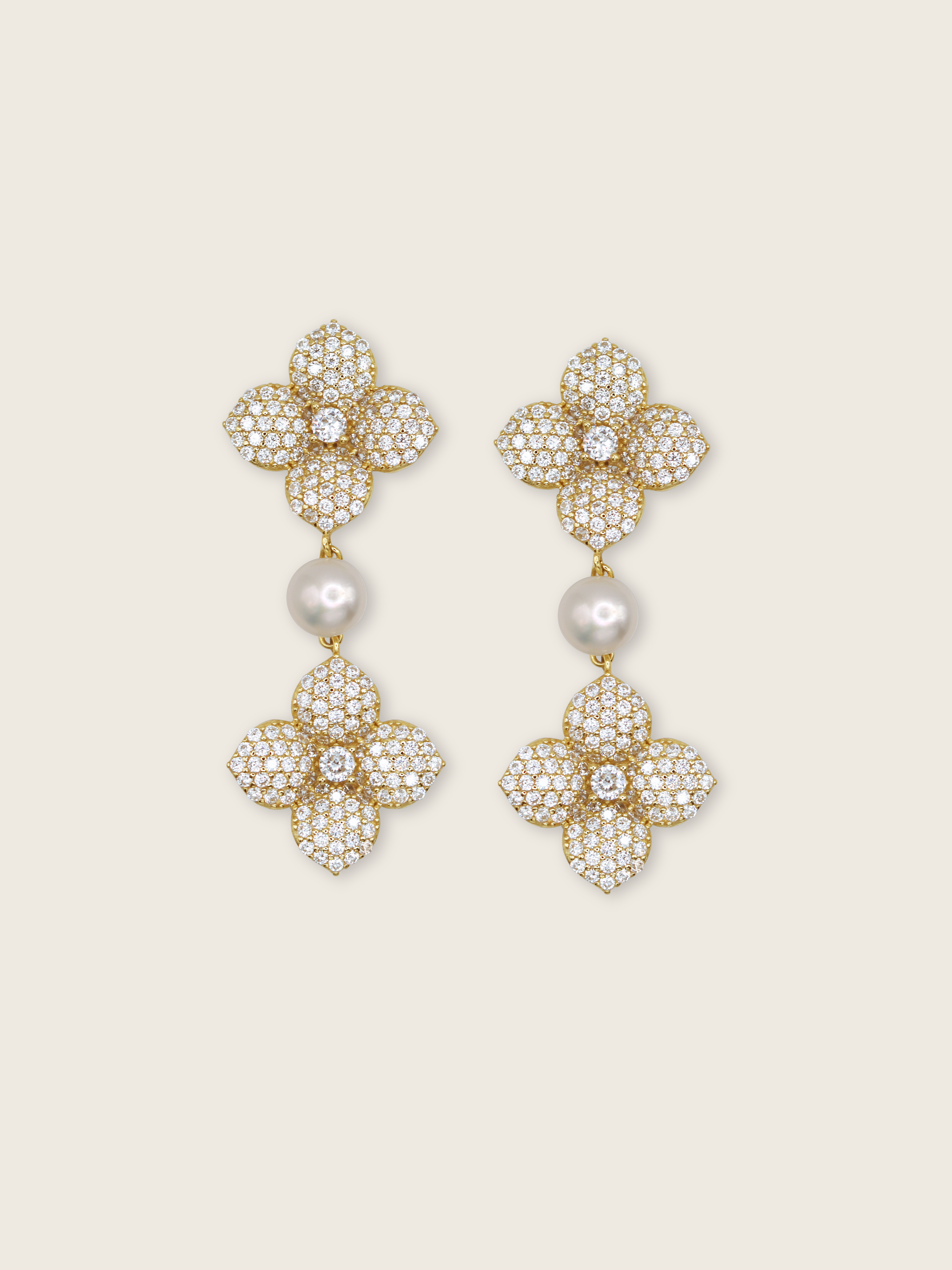 Hydrangea Earrings