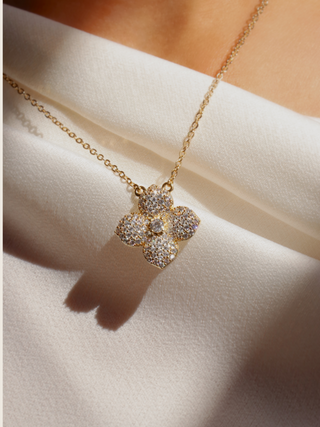 Hydrangea Necklace