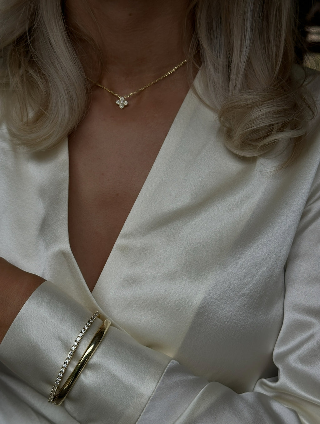Mini Hydrangea Necklace