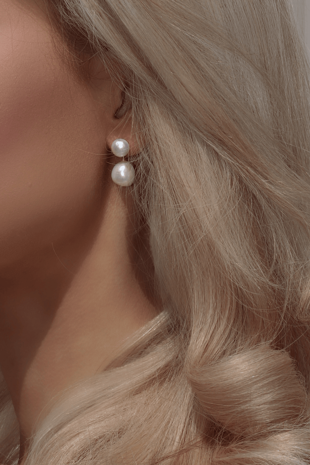 DELPHINE LARGE DROP EARRINGS main image 1