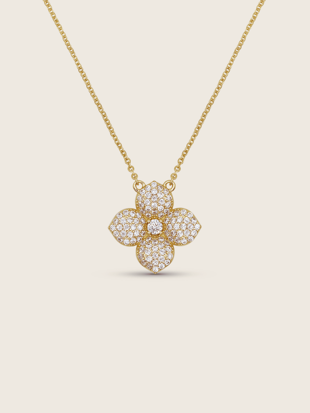 Hydrangea Necklace