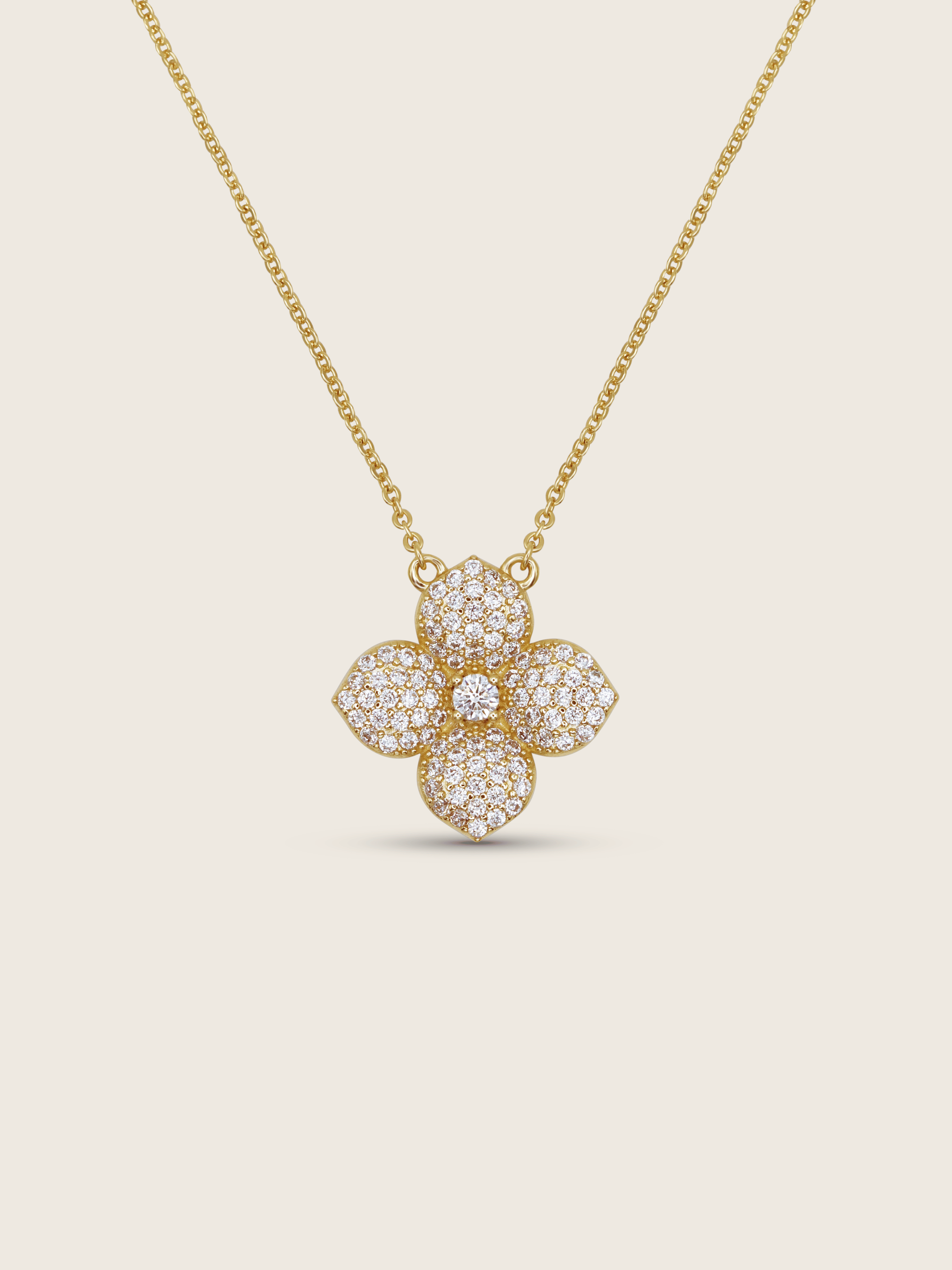 Hydrangea Necklace
