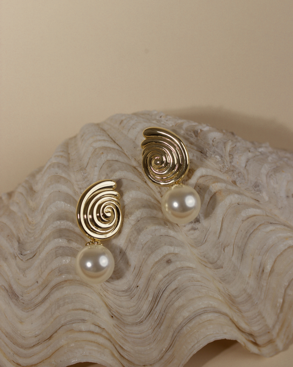 Coralie Pearl Drop Earrings