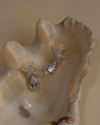 Marina Pear Drop Earrings
