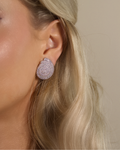 Coralie Earrings - Pavé