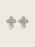 Hydrangea Earrings - Lemon Drop