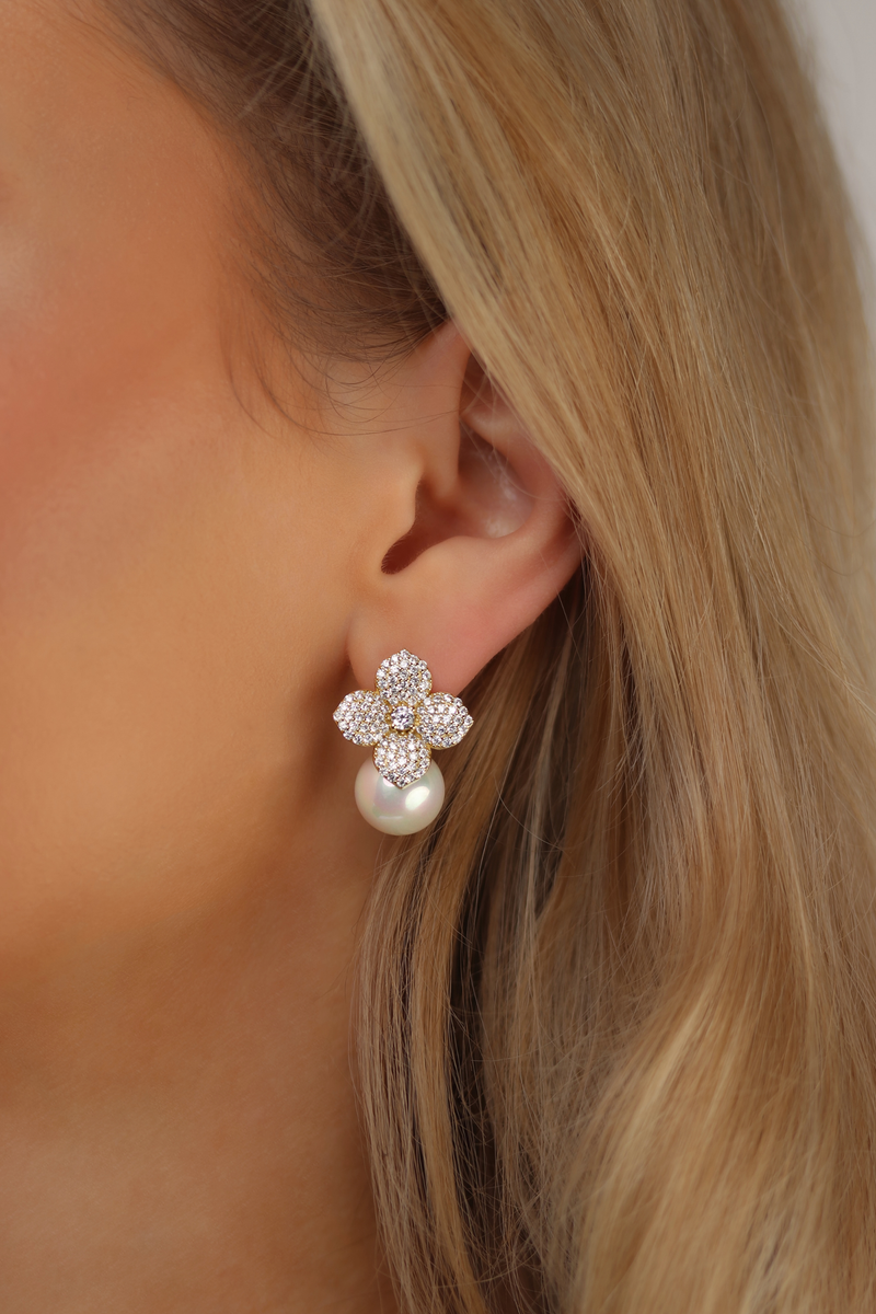 Hydrangea Earrings