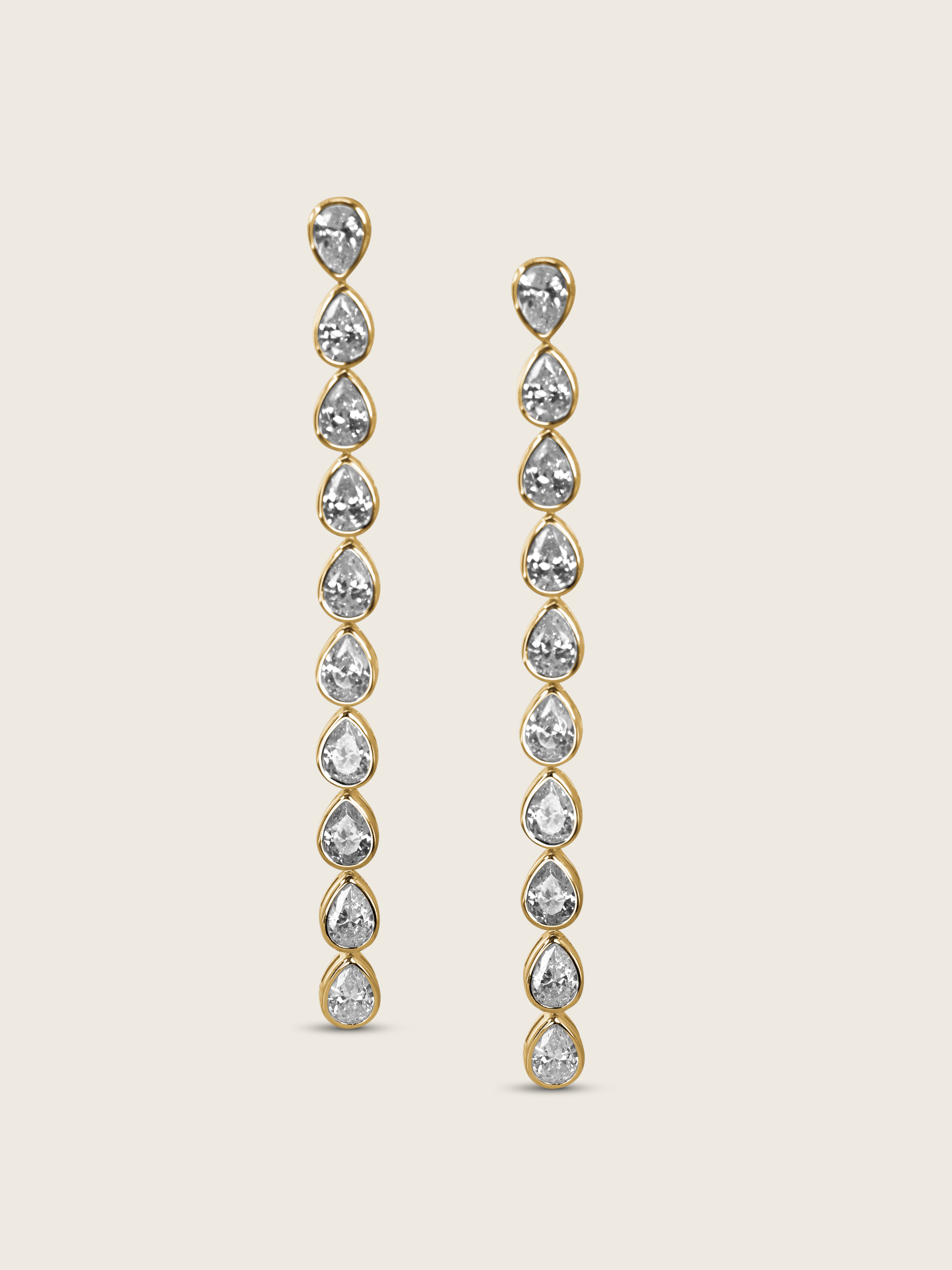 Constance Pear Drop Earrings