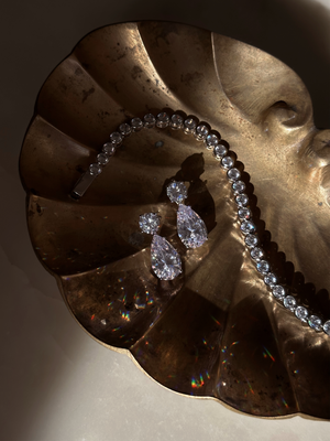 Serena Tennis Bracelet - Silver