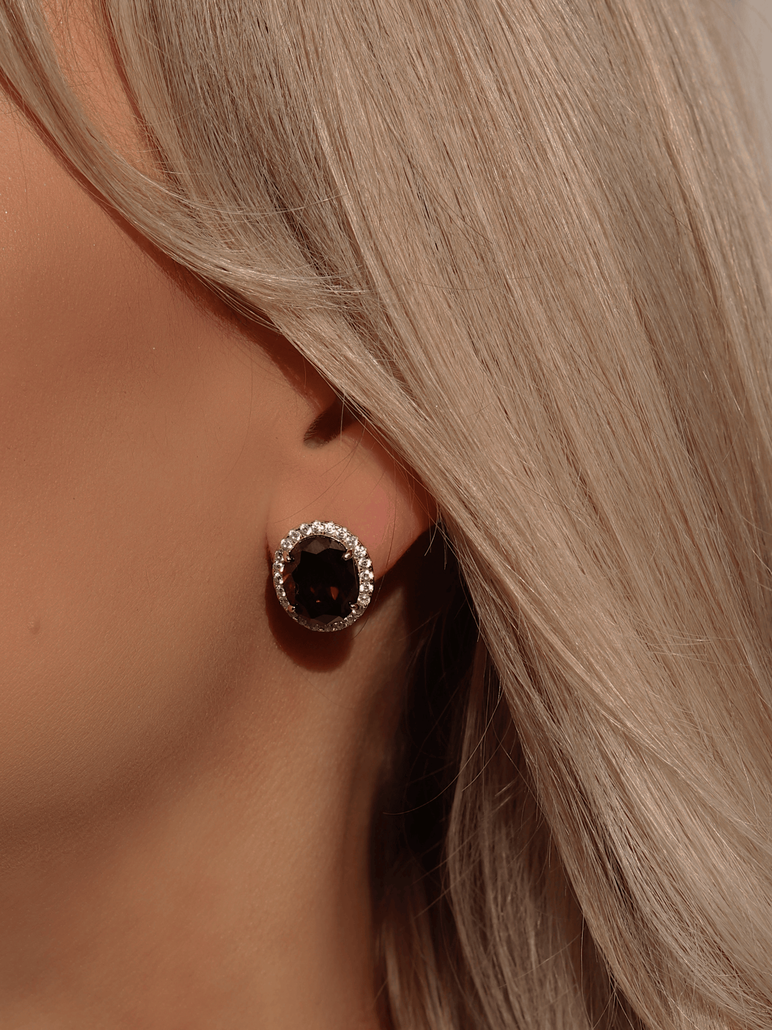 Dark earrings on sale