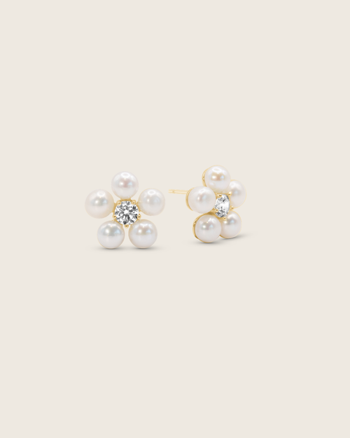 Mini Fleur Earrings