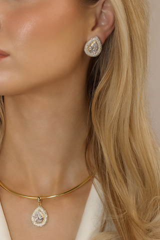 Desirée Pear Earrings