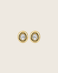 Mini Bezel Odette Earrings