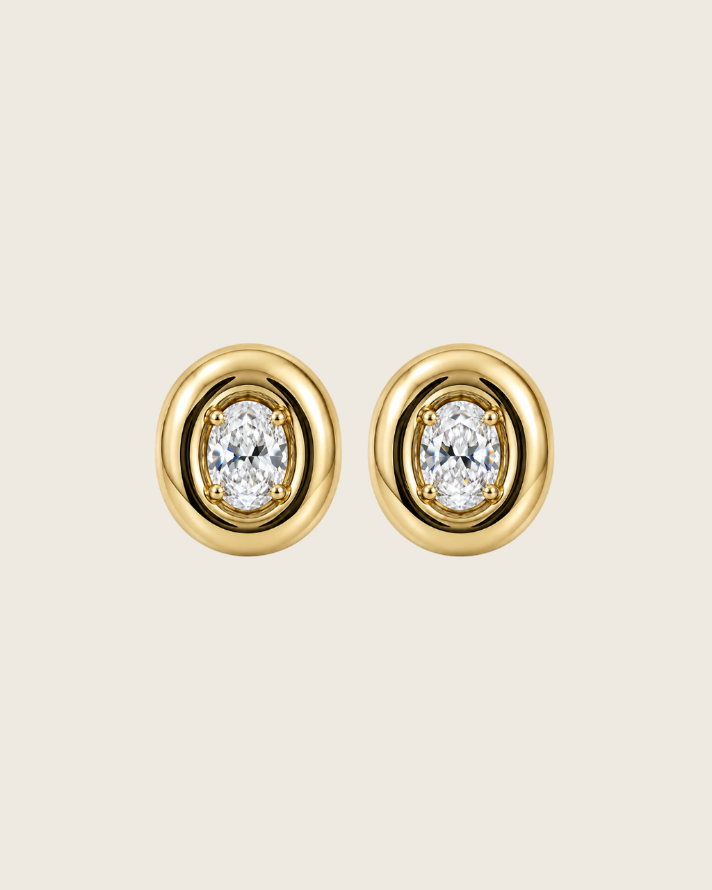 Bezel Odette Earrings
