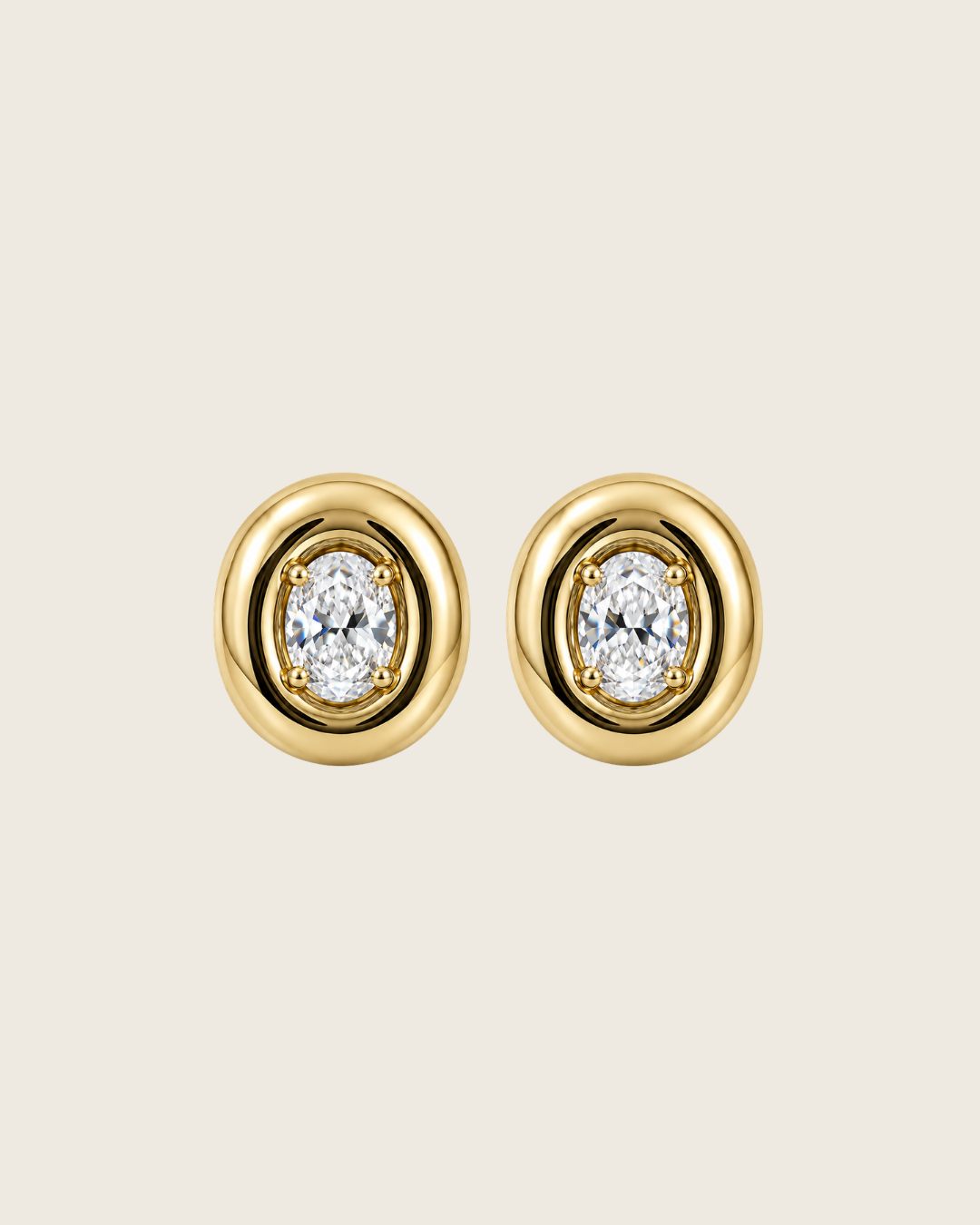Bezel Odette Earrings