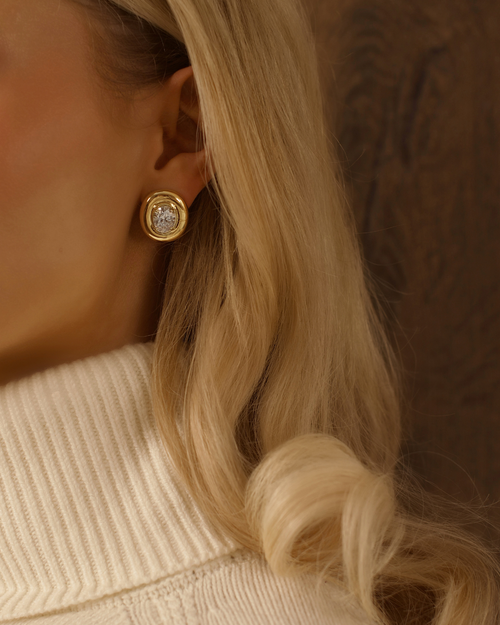 Bezel Odette Earrings