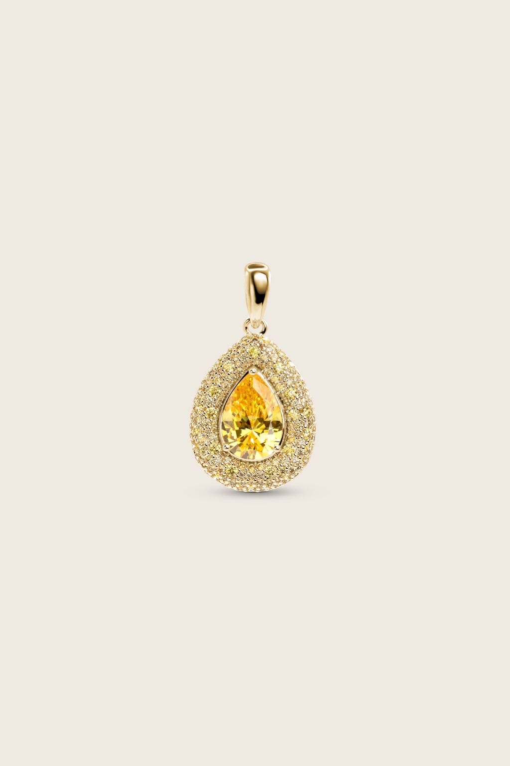 Desirée Pear Charm - Lemon Drop