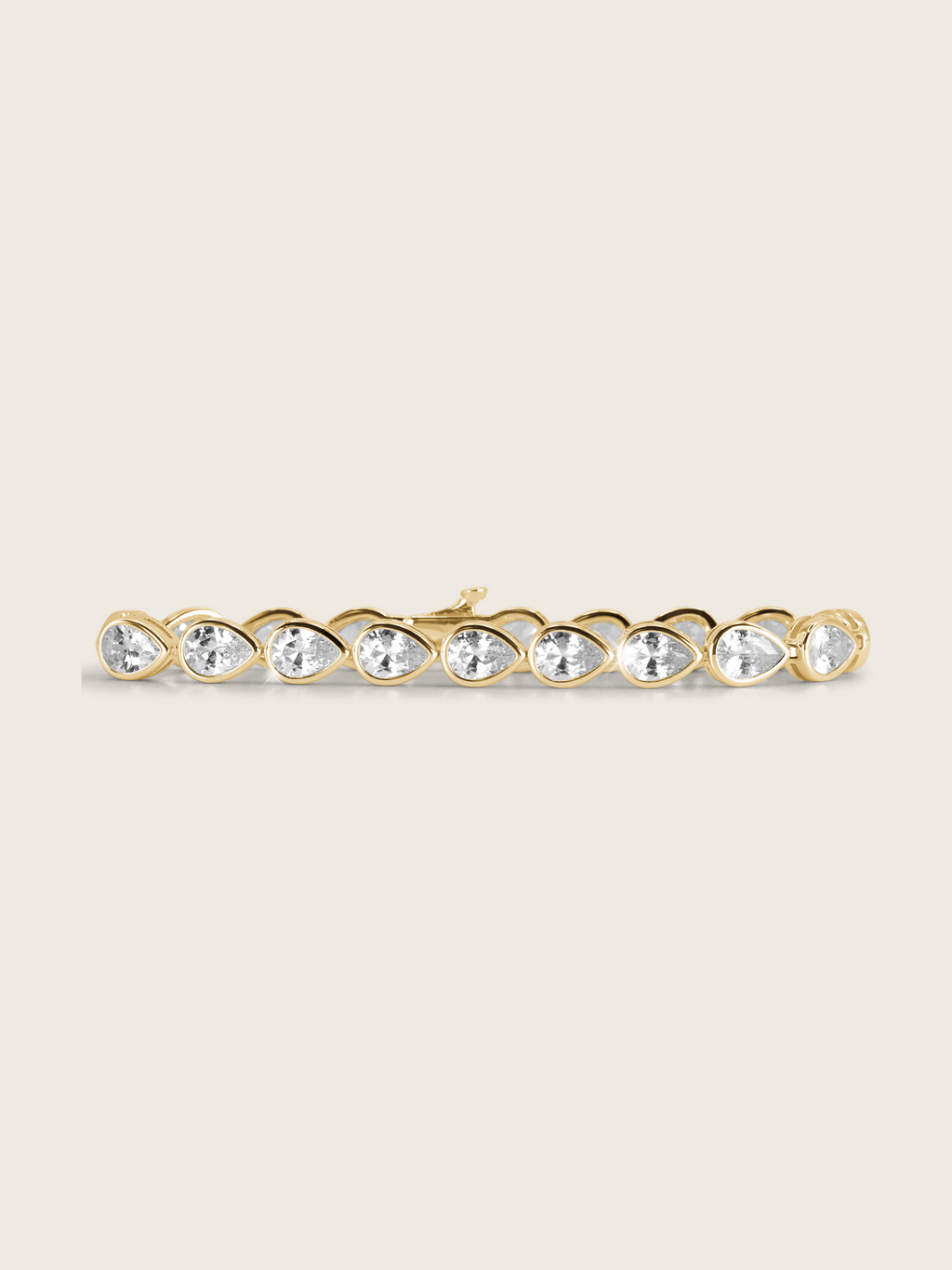 Constance Pear Tennis Bracelet
