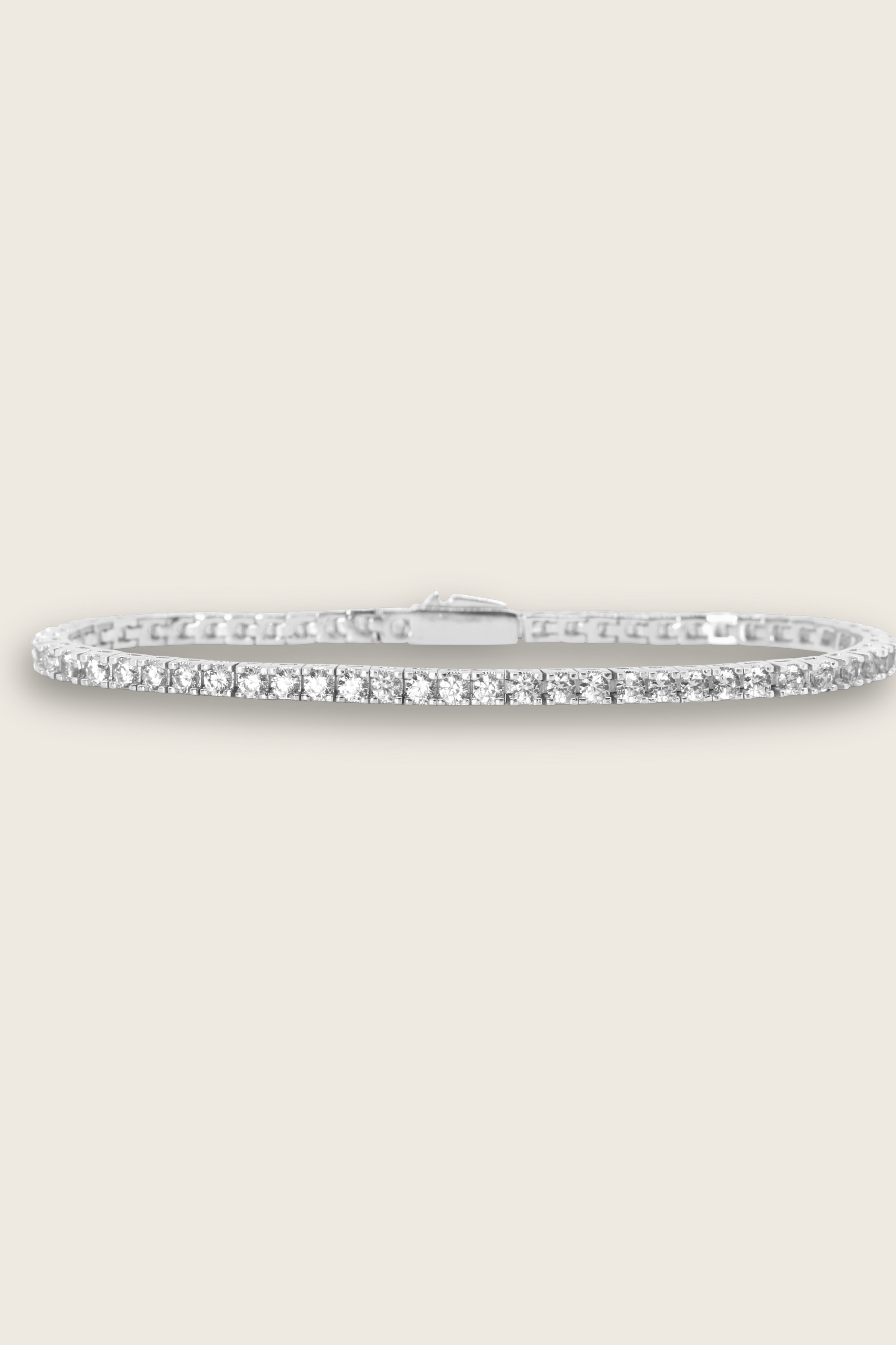 Celeste Gold Crystal Tennis Bracelet