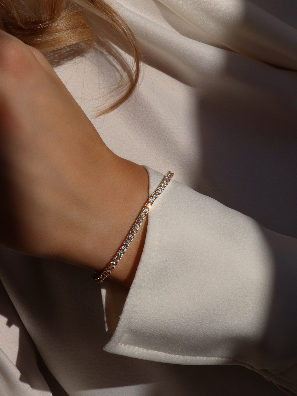 Celeste Tennis Bracelet
