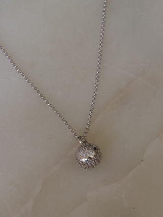 Court Necklace Pavé