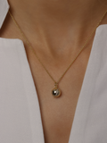 Court Necklace Semi-Pavé