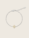 Mini Crystal Hydrangea Bracelet - Lemon Drop