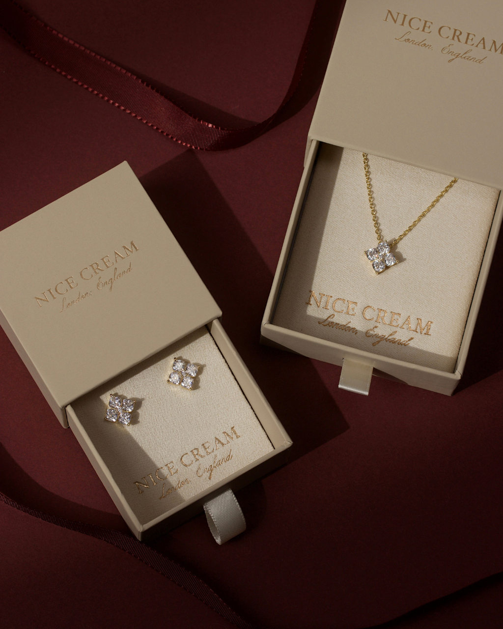 Mini Crystal Hydrangea Gift Set (Worth £159)