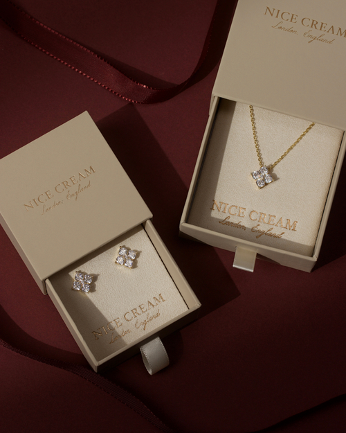 Mini Crystal Hydrangea Gift Set (Worth £159)