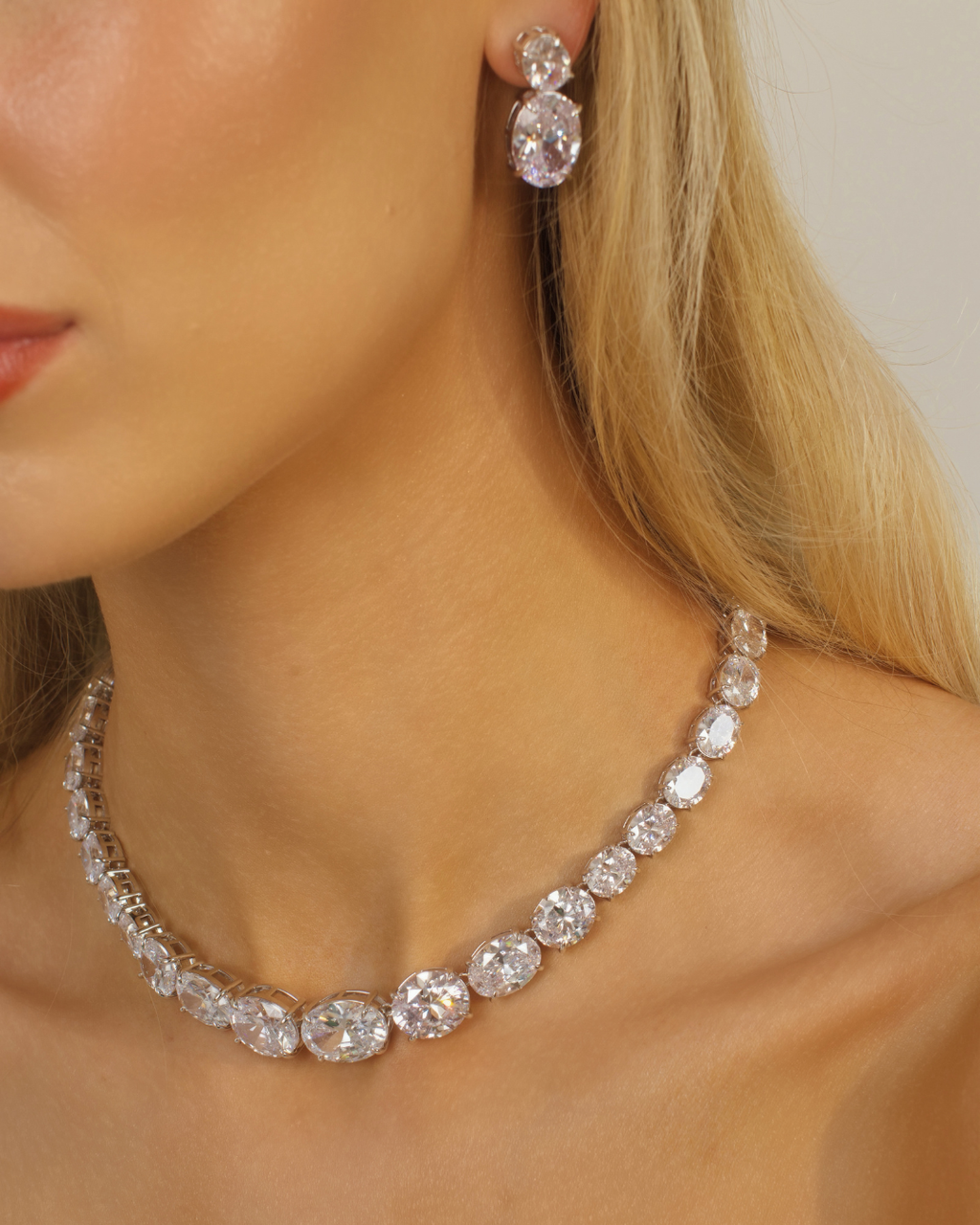 Odette Tennis Necklace