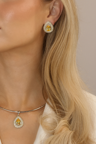 Desirée Pear Charm - Lemon Drop