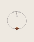 Mini Crystal Hydrangea Bracelet - Maple