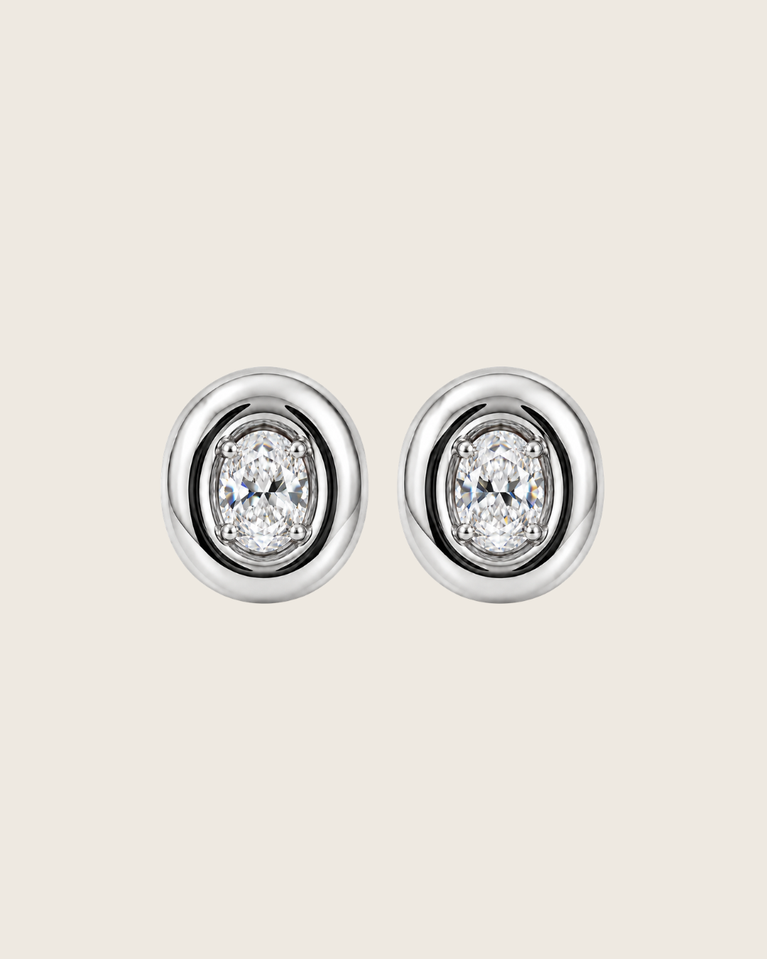 Bezel Odette Earrings