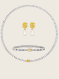 Aurelia Set - Lemondrop - Necklace, Earrings & Bracelet