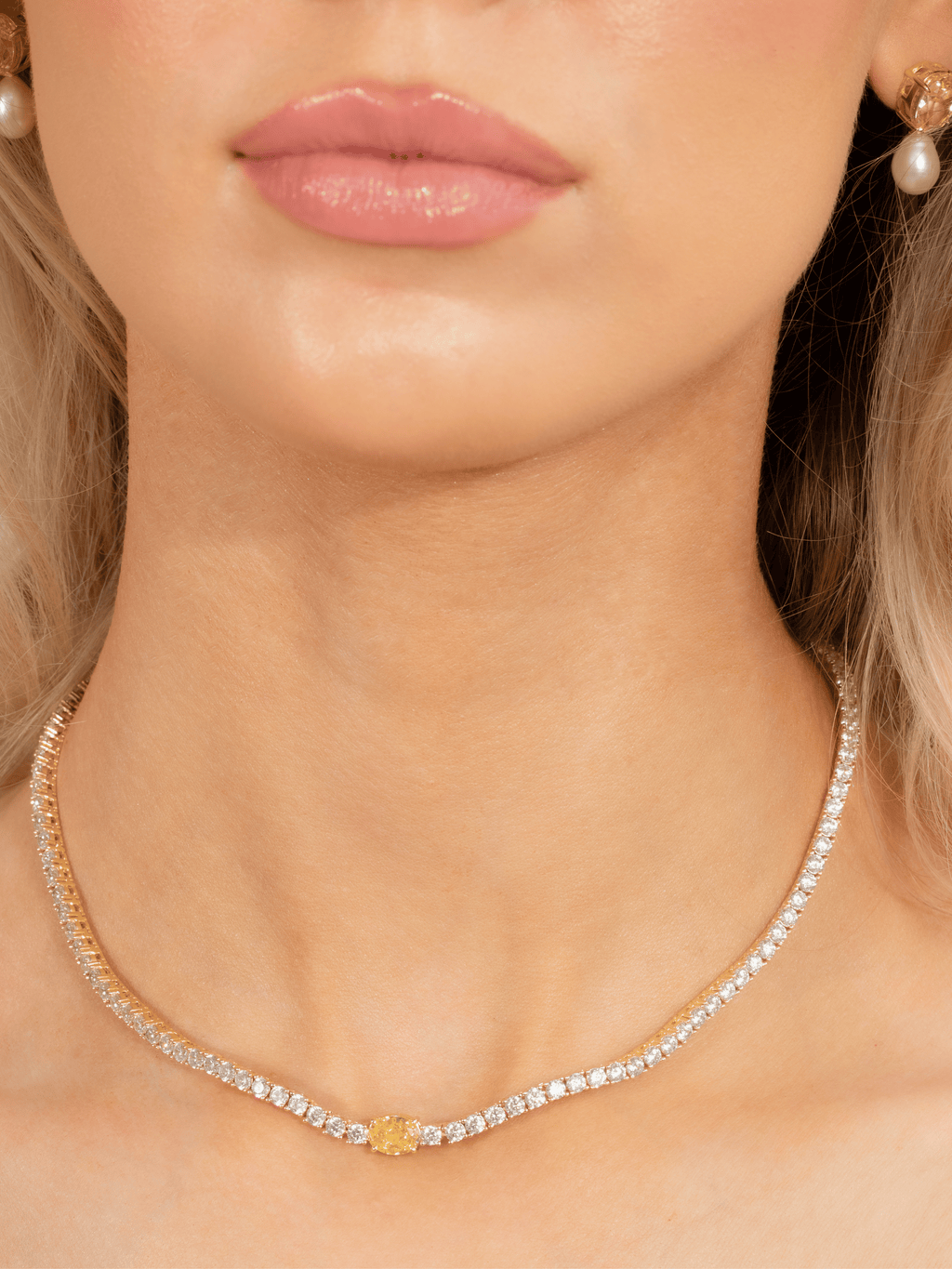 Aurelia Set - Lemondrop - Necklace & Earrings