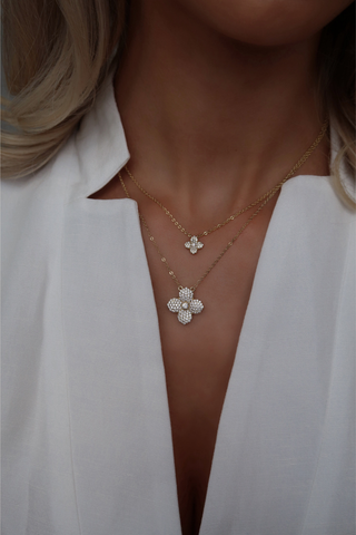 Hydrangea Necklace
