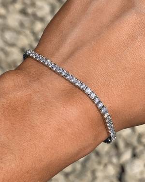 CELESTE Tennis Bracelet - Silver