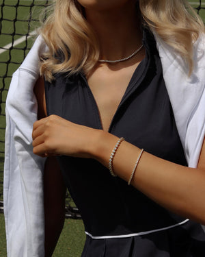 CELESTE Tennis Necklace - Gold