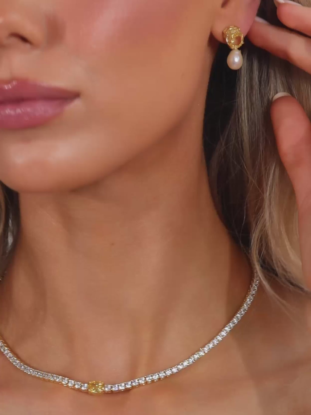 Aurelia Set - Lemondrop - Necklace, Earrings & Bracelet