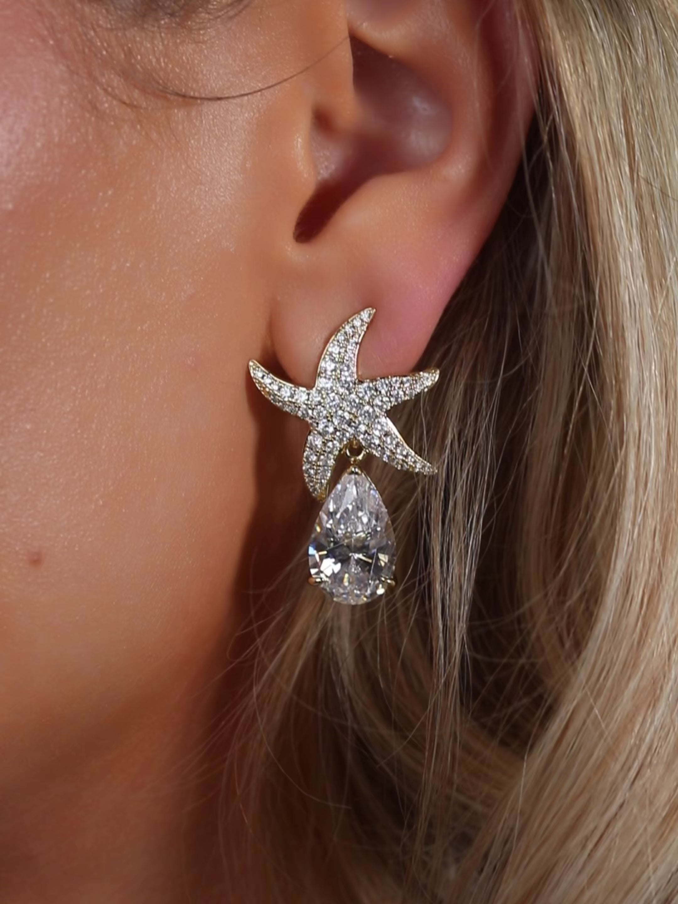 Marina Pear Drop Earrings