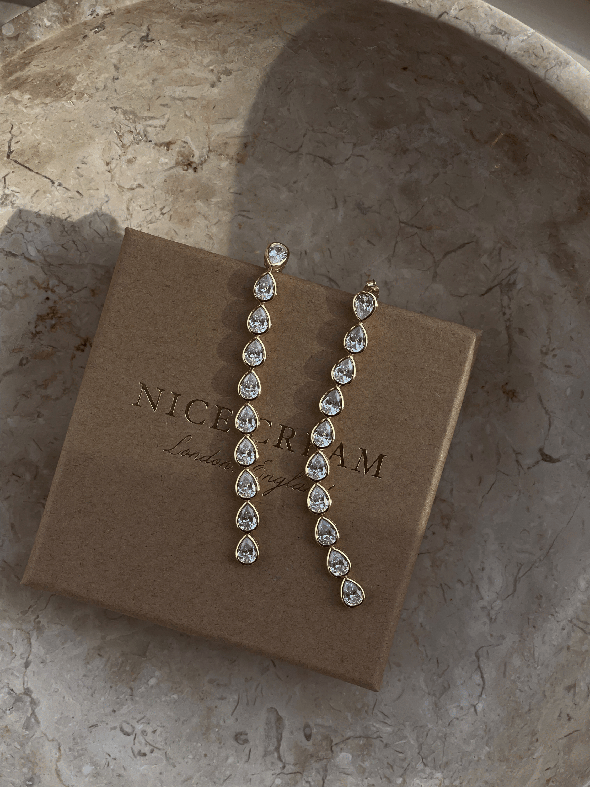 Constance Pear Drop Earrings