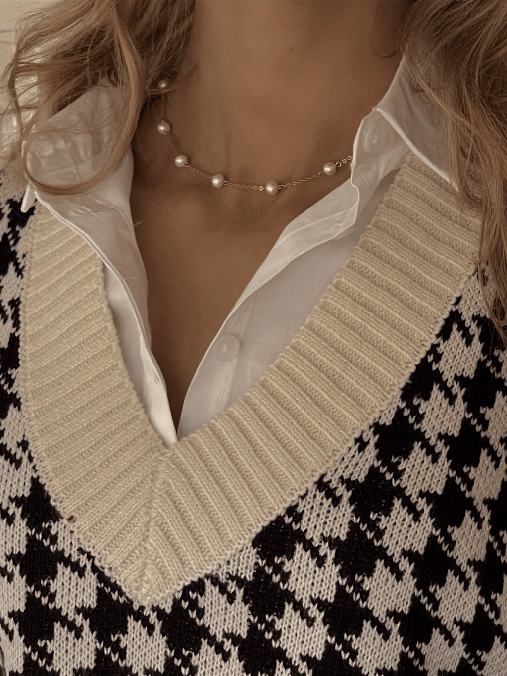 Sophia Mini Freshwater Pearl Choker
