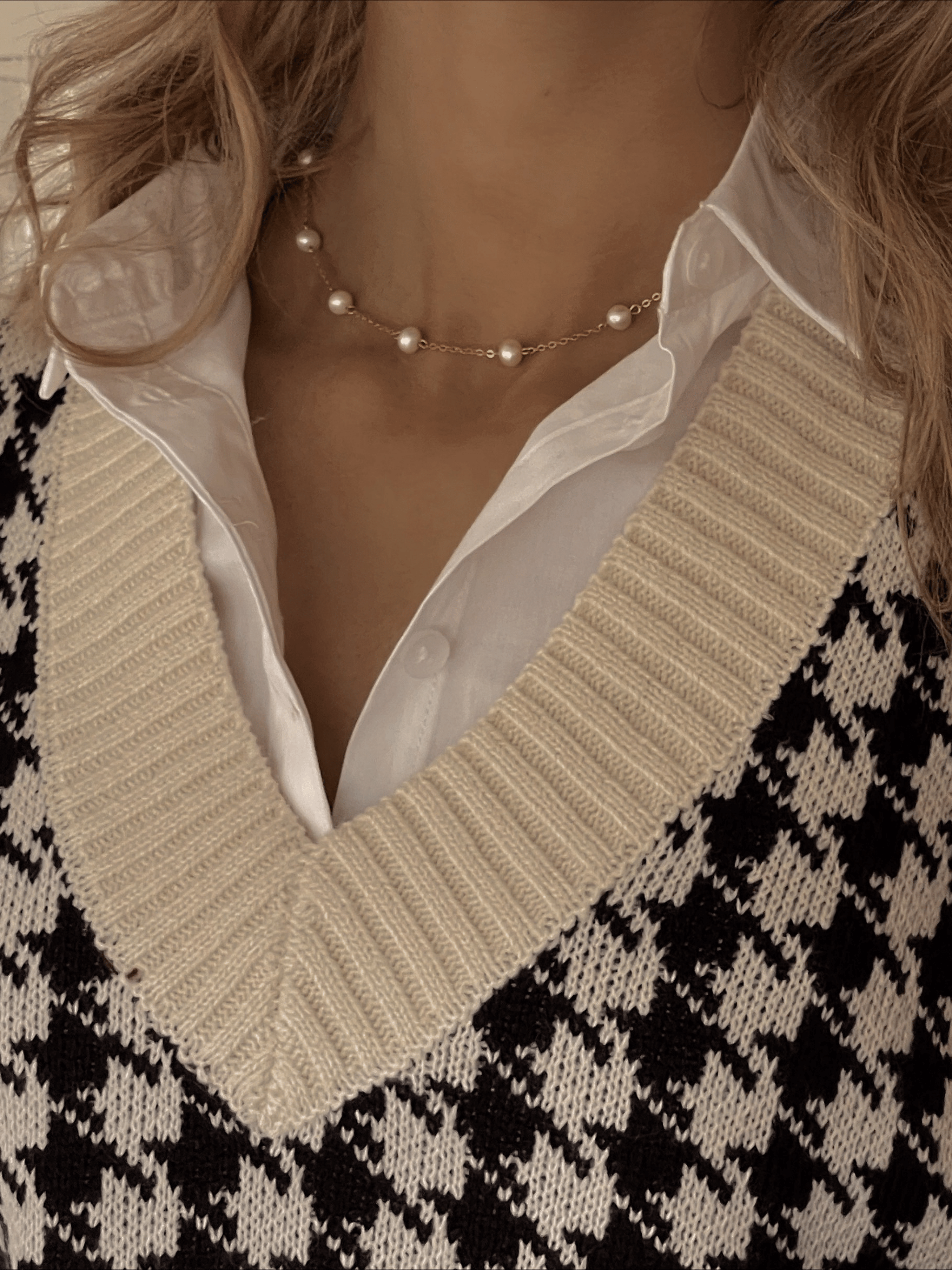Sophia Mini Freshwater Pearl Choker
