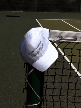 Country Club Cap - Tennis White